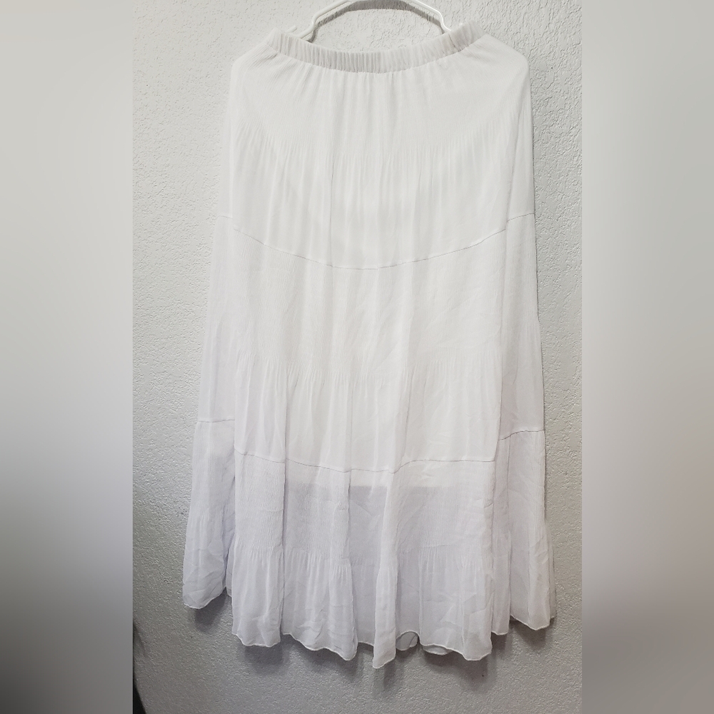 NASHALYLY Women's High Waisted Maxi Skirt size M